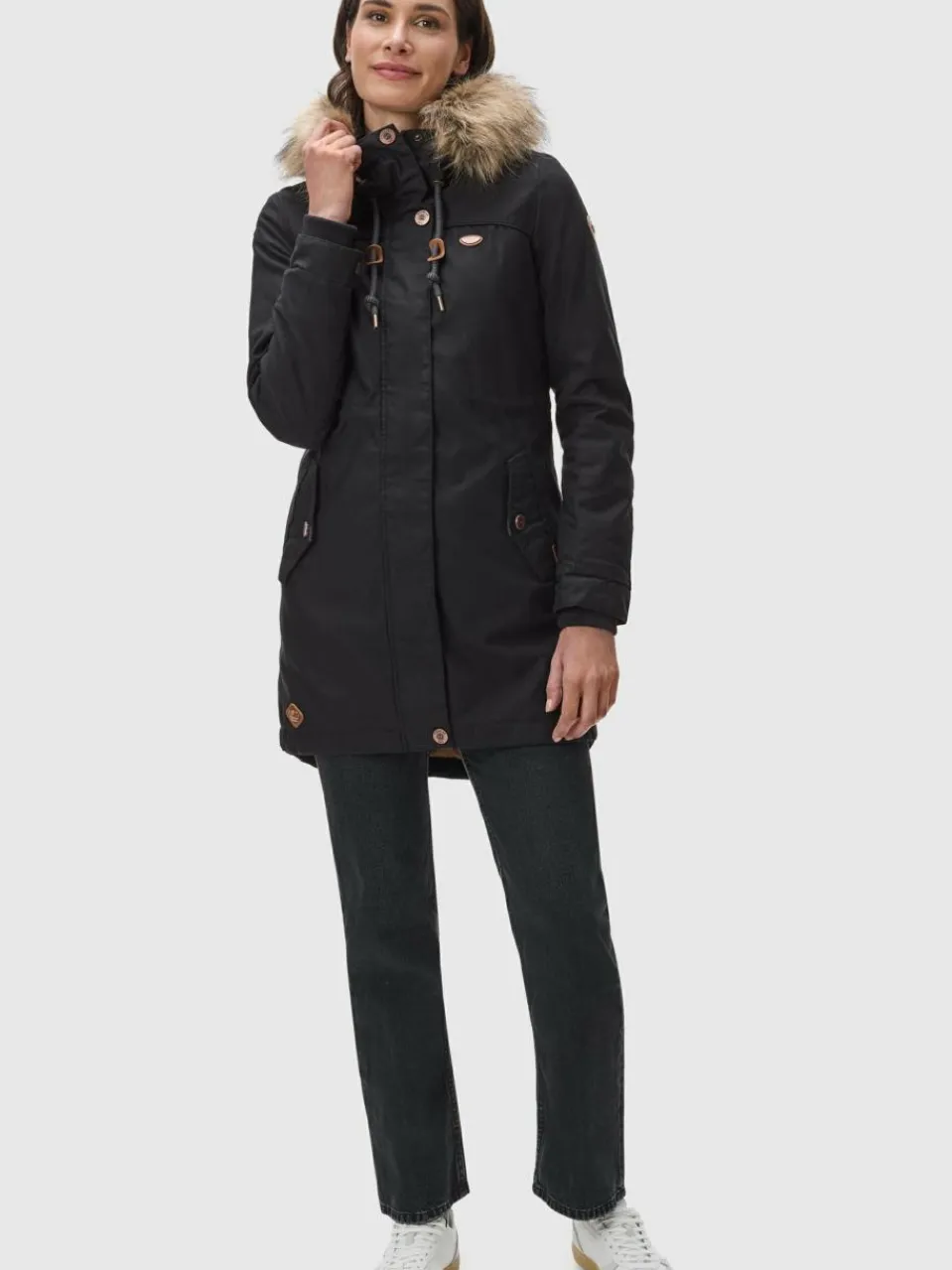 Damen Ragwear Jacken & Westen>Damen Parka - Tawny