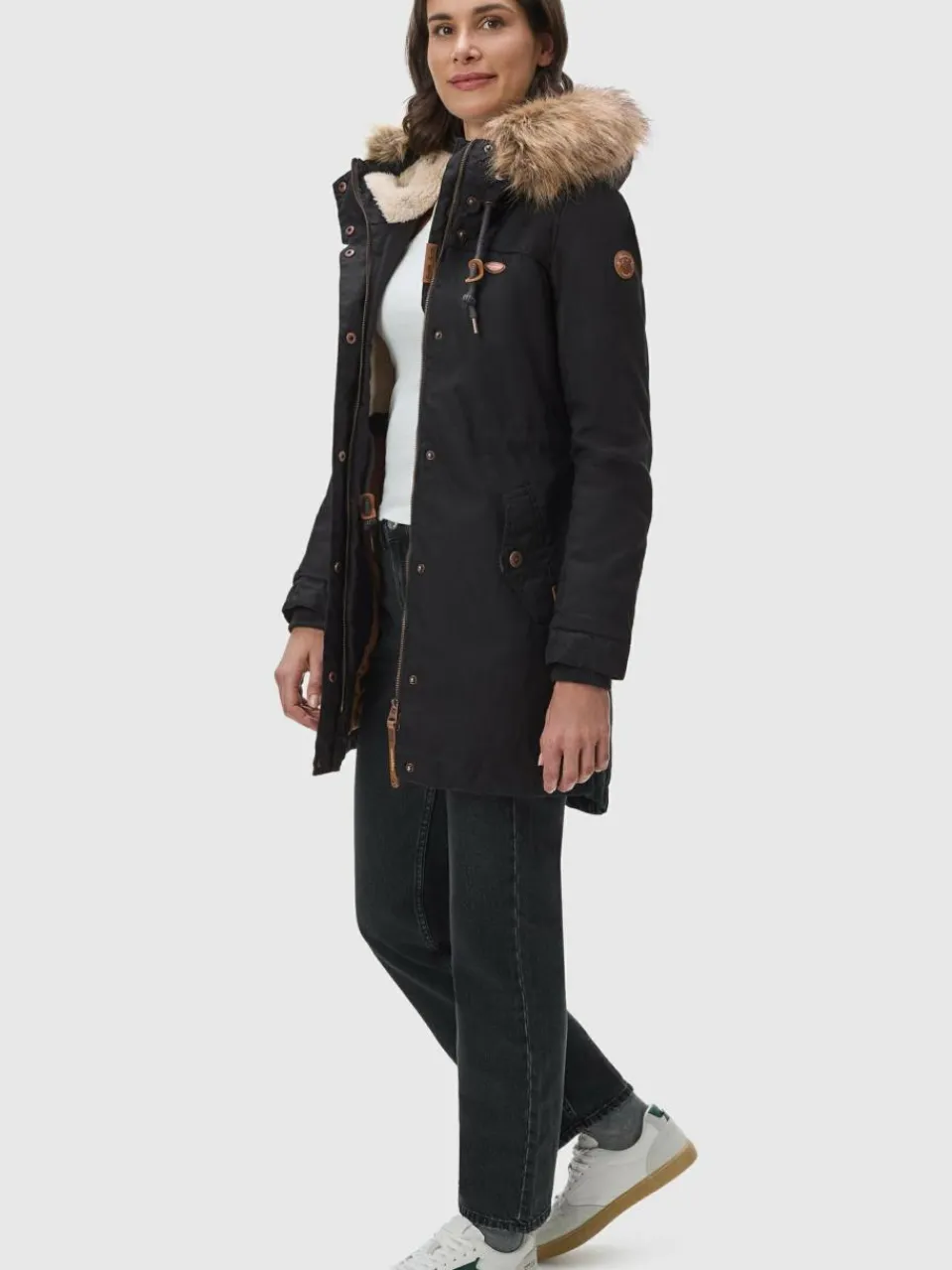 Damen Ragwear Jacken & Westen>Damen Parka - Tawny