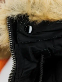 Alpha Industries Jacken & Westen<Damen Parka & Winterjacke schwarz uni