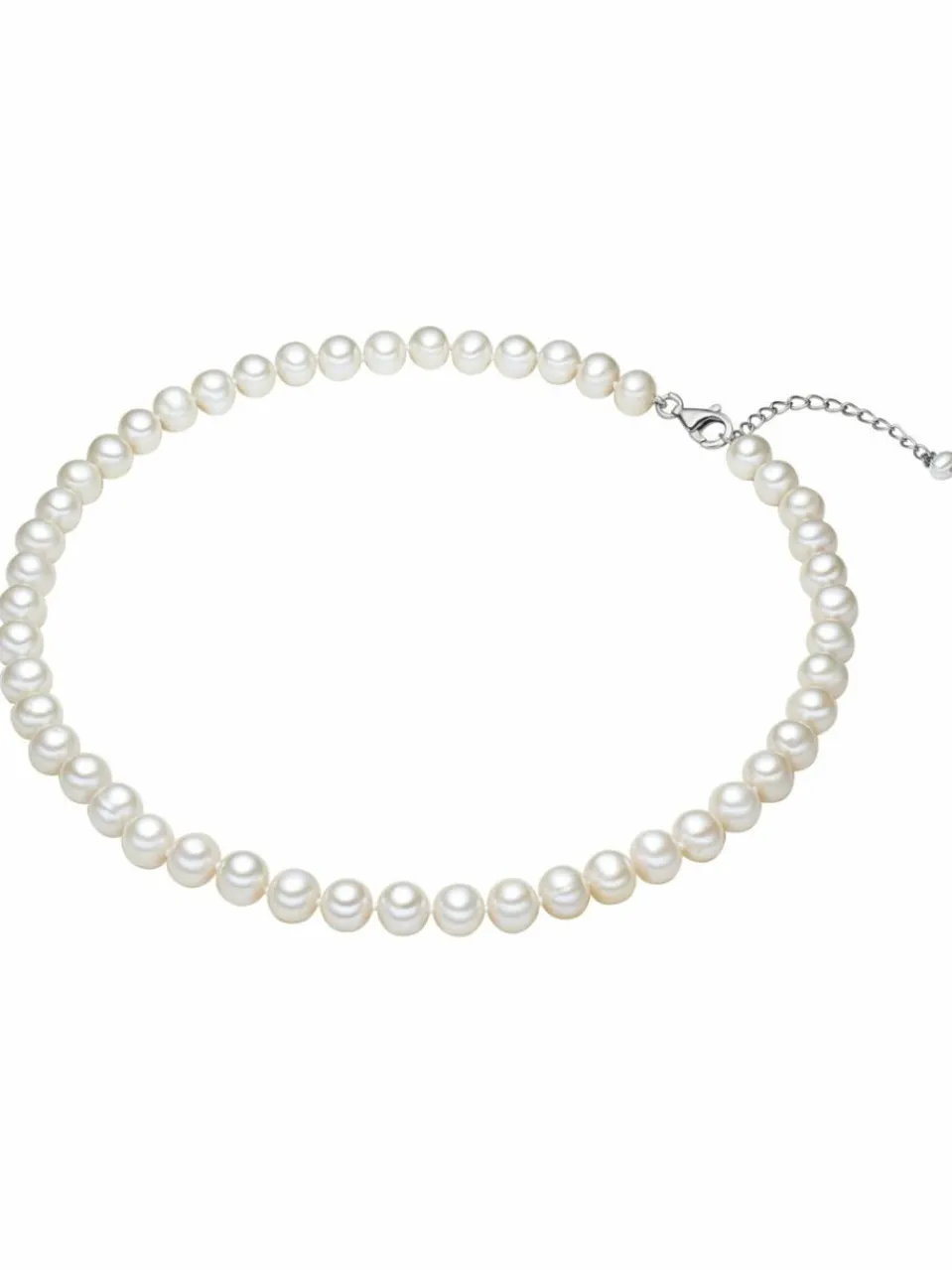 Valero Pearls Schmuck<Damen Perlen-Kette weiß uni