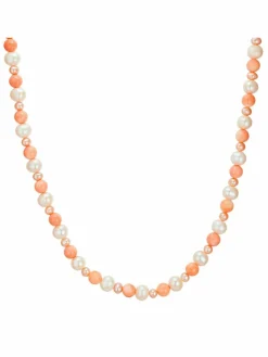 Valero Pearls Schmuck<Damen Perlen-Kette weiß uni