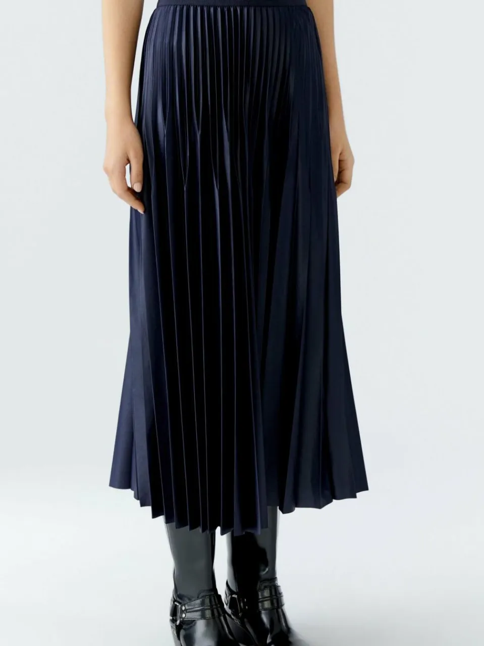 Damen Oui Röcke>Damen Plisseerock