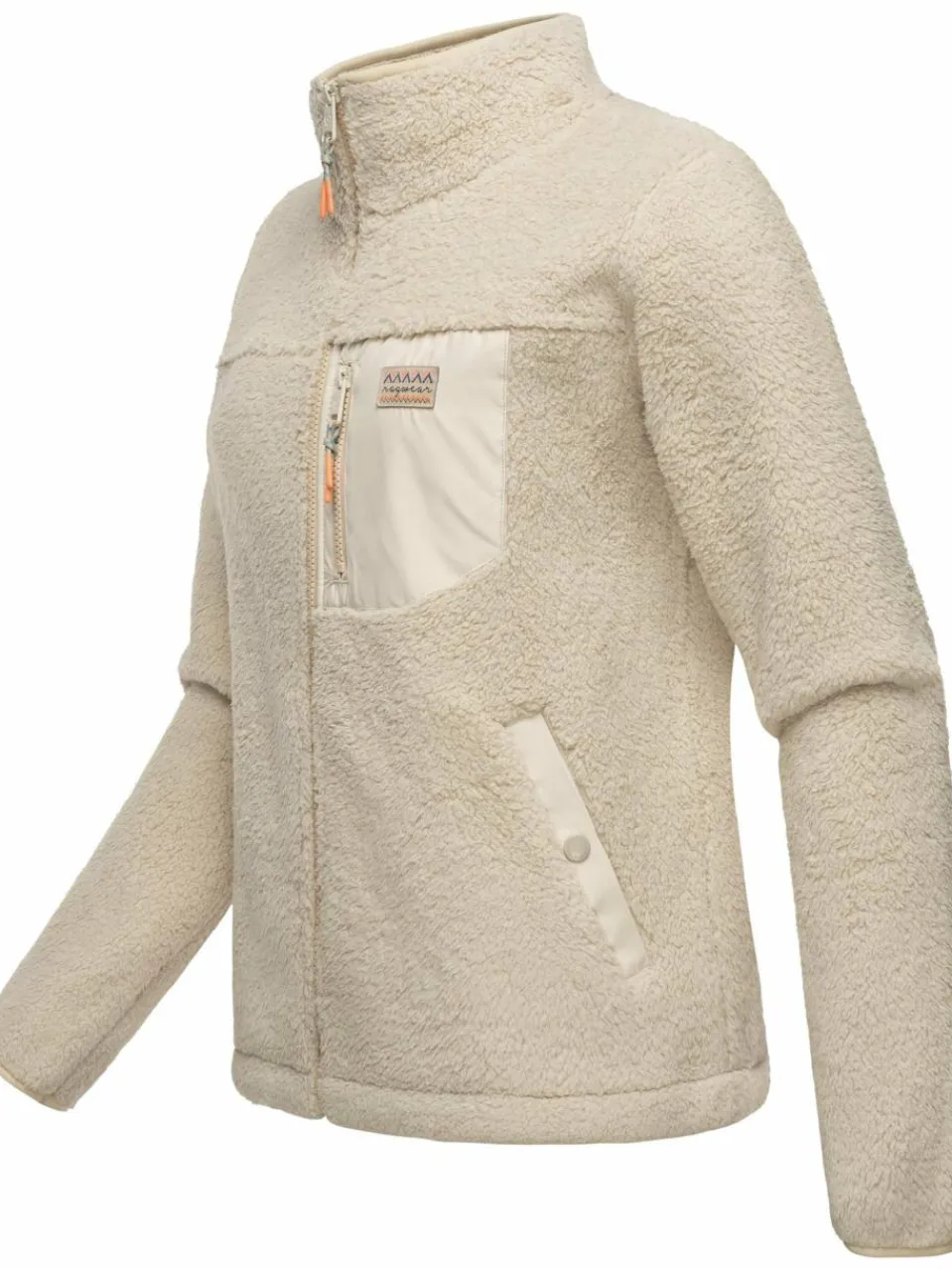 Ragwear Jacken & Westen<Damen Plüschjacke - Alaris ecru uni