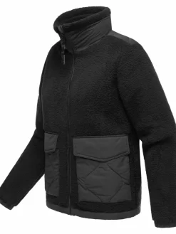 Damen Ragwear Sweatshirts & Sweatjacken>Damen Plüschjacke - Arctika