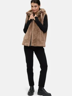 Damen Betty Barclay Jacken & Westen>Damen Plüschweste