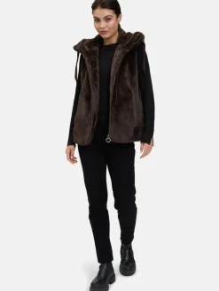 Damen Betty Barclay Jacken & Westen>Damen Plüschweste