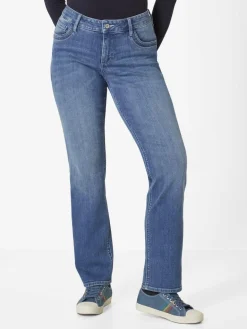 Damen Paddock`s Jeans>Damen 5-Pocket Jeans - LARA Straight Fit