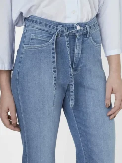 Paddock`s Jeans<Damen 5-Pocket Jeans - MALIN Slim Fit hellblau uni