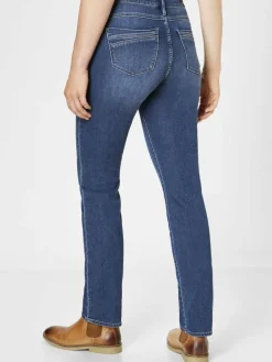 Paddock`s Jeans<Damen 5-Pocket Jeans - PAT Slim Fit dark stone uni