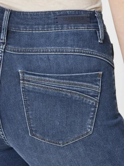 Paddock`s Jeans<Damen 5-Pocket Jeans - PAT Slim Fit dark stone uni