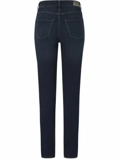 Paddock`s Jeans<Damen 5-Pocket Jeans - PAT Slim Fit schwarz uni