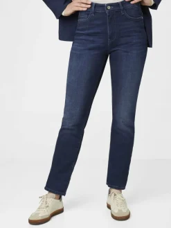 Paddock`s Jeans<Damen 5-Pocket Jeans - PAT Slim Fit blue stone uni