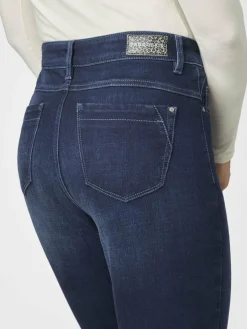 Paddock`s Jeans<Damen 5-Pocket Jeans - PAT Slim Fit blue stone uni