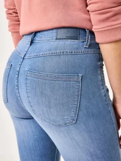 Paddock`s Jeans<Damen 5-Pocket Jeans - PIA Slim Fit medium stone uni