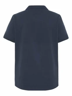 Polo Sylt Shirts & Tops<Damen Polo marine blau uni