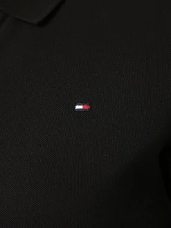 Tommy Hilfiger Shirts & Tops<Damen Poloshirt schwarz uni