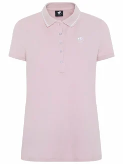 Polo Sylt Shirts & Tops<Damen Poloshirt rosa pink uni
