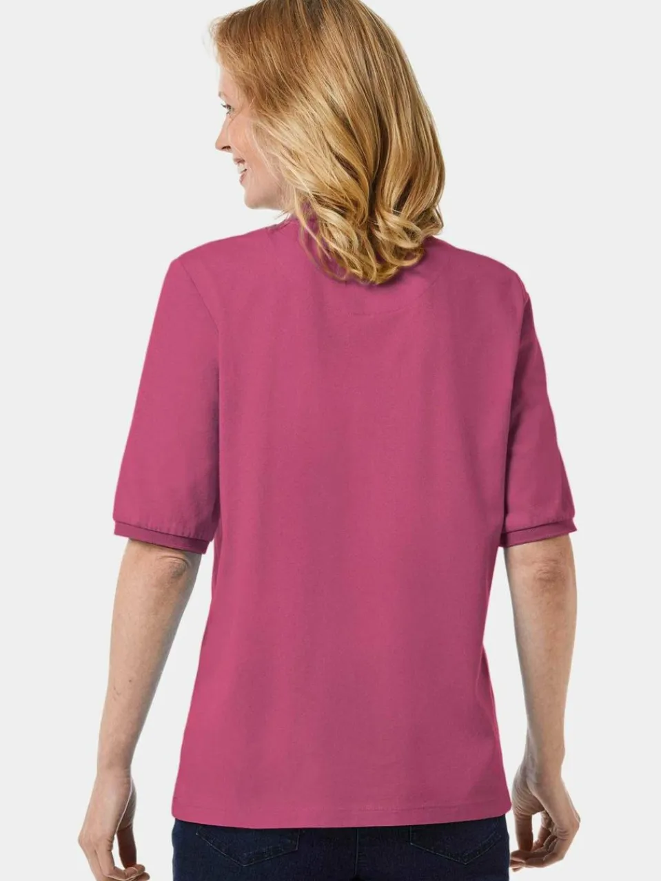 Damen Goldner Shirts & Tops>Damen Poloshirt - Poloshirt in hochwertiger Pikee-Qualität