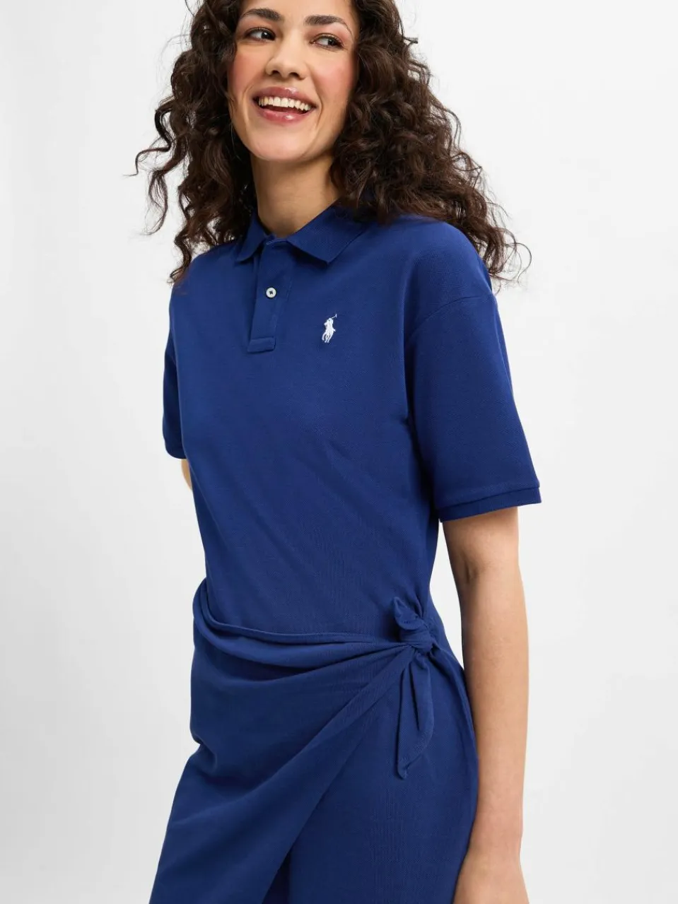 Polo Ralph Lauren Kleider<Damen Polo-Sommerkleid marine uni