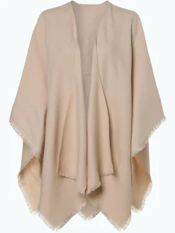 Fraas Pullover & Strickjacken<Damen Poncho ecru uni