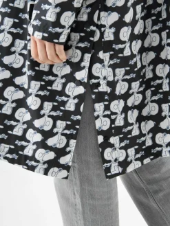 Codello Jacken & Westen<Damen Poncho schwarz bedruckt