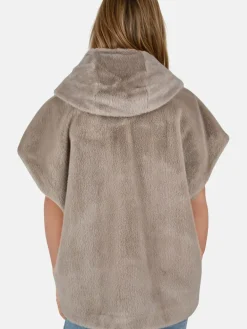 Damen White Label Jacken & Westen>Damen Poncho-Weste