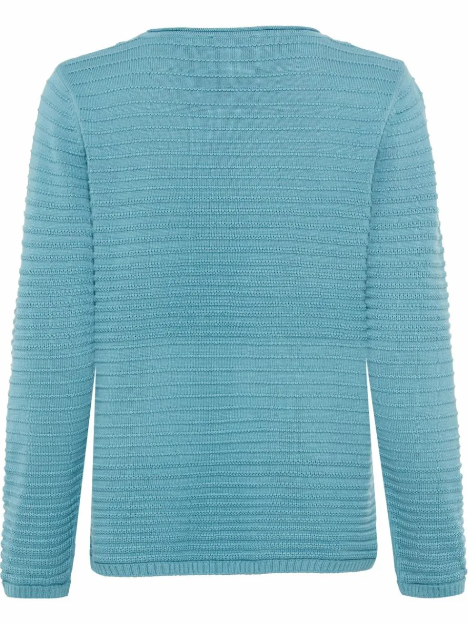 Olsen Pullover & Strickjacken<Damen Pullover blau uni