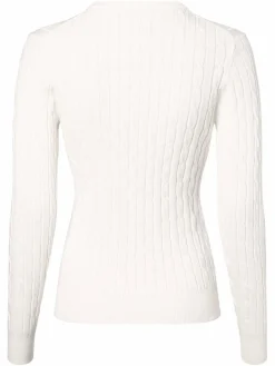 Gant Pullover & Strickjacken<Damen Pullover ecru uni
