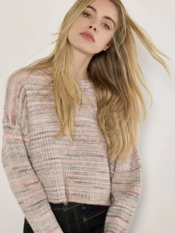 Apricot Pullover & Strickjacken<Damen Pullover rot uni