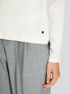 Marc Cain Pullover & Strickjacken<Damen Pullover weiß uni