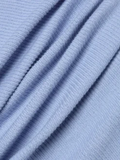 Marie Lund Pullover & Strickjacken<Damen Pullover blau uni