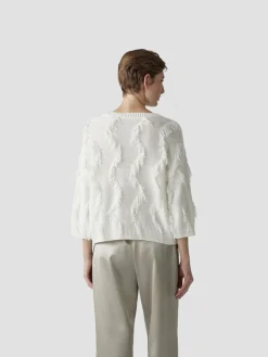 LCMT Pullover & Strickjacken<Damen Pullover beige uni