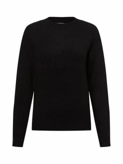 Msch Copenhagen Pullover & Strickjacken<Damen Pullover schwarz uni