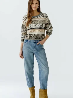 Damen Oui Pullover & Strickjacken><noscript><img width=