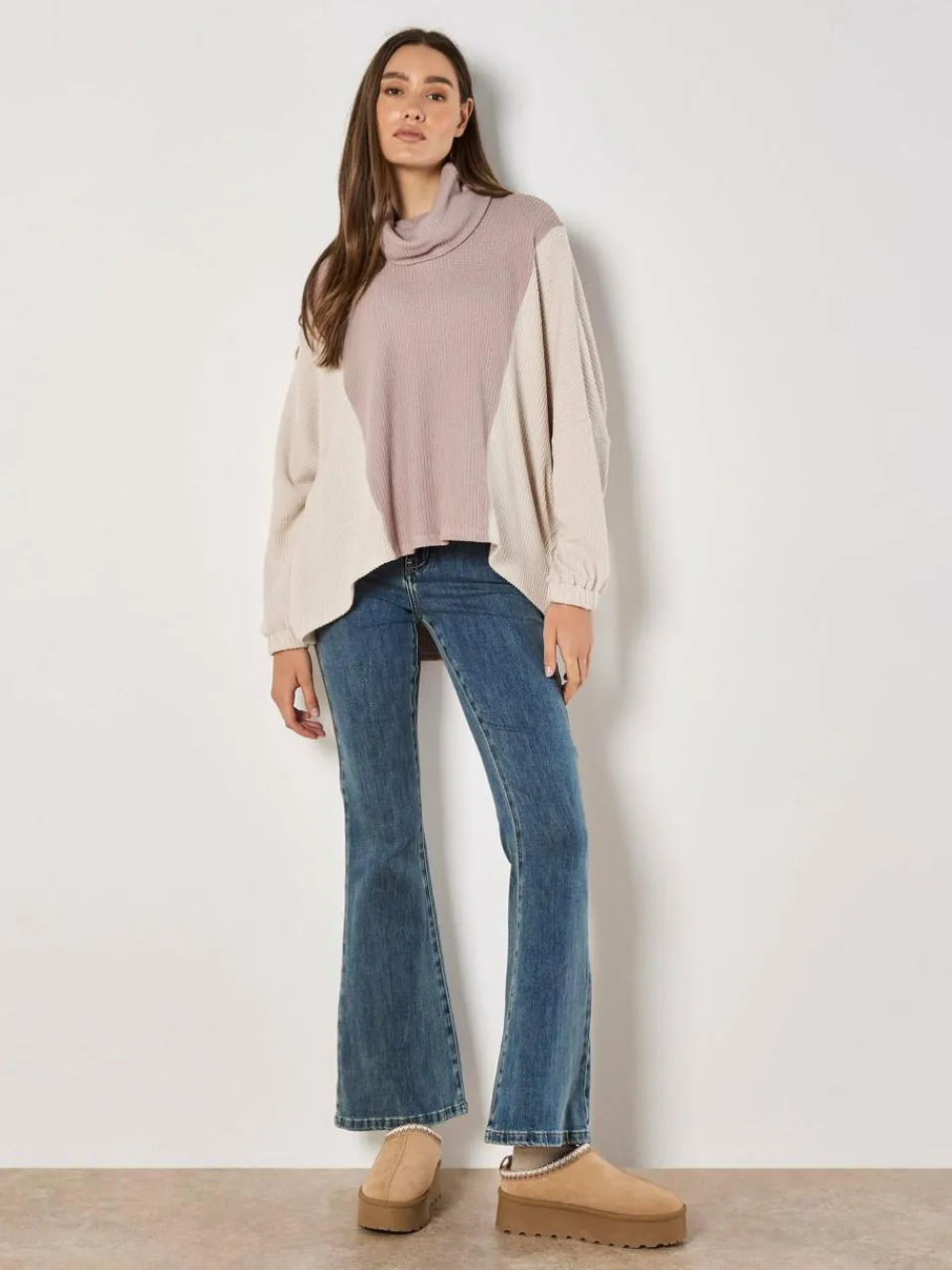 Damen Apricot Pullover & Strickjacken>Damen Pullover