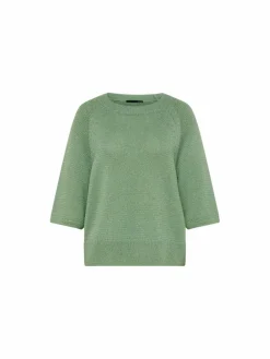 LCMT Pullover & Strickjacken<Damen Pullover grün uni