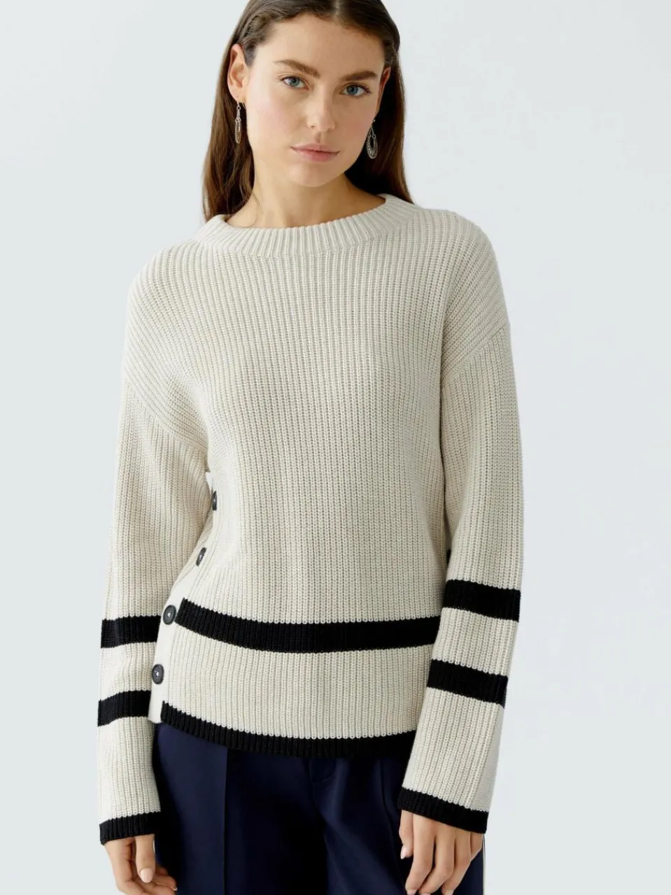 Damen Oui Pullover & Strickjacken>Damen Pullover