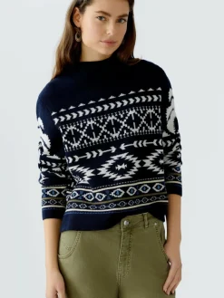 Damen Oui Pullover & Strickjacken>Damen Pullover