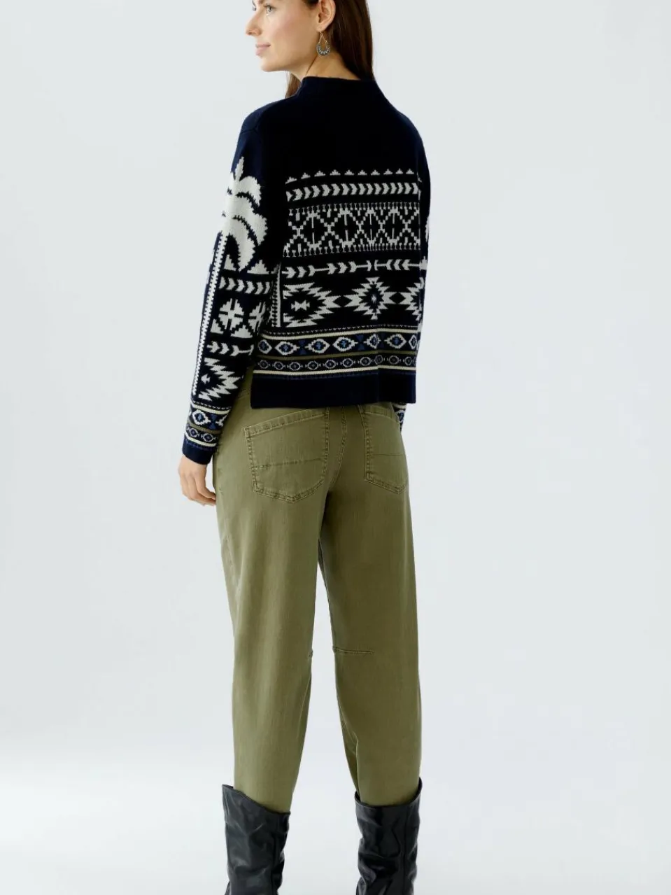 Damen Oui Pullover & Strickjacken>Damen Pullover