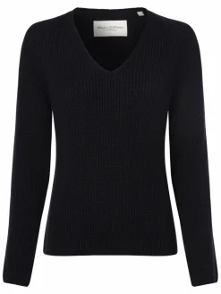 Marc O'Polo Pullover & Strickjacken<Damen Pullover marine uni