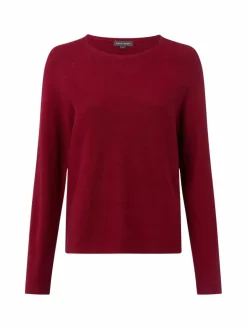 Franco Callegari Pullover & Strickjacken<Damen Pullover bordeaux uni