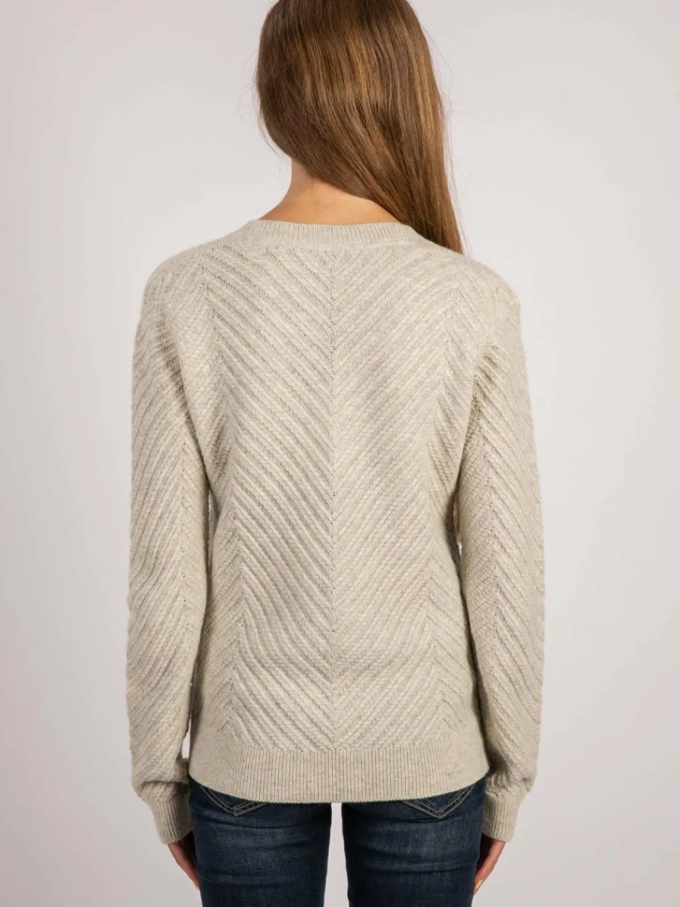 Vicci Germany Pullover & Strickjacken<Damen Pullover beige uni