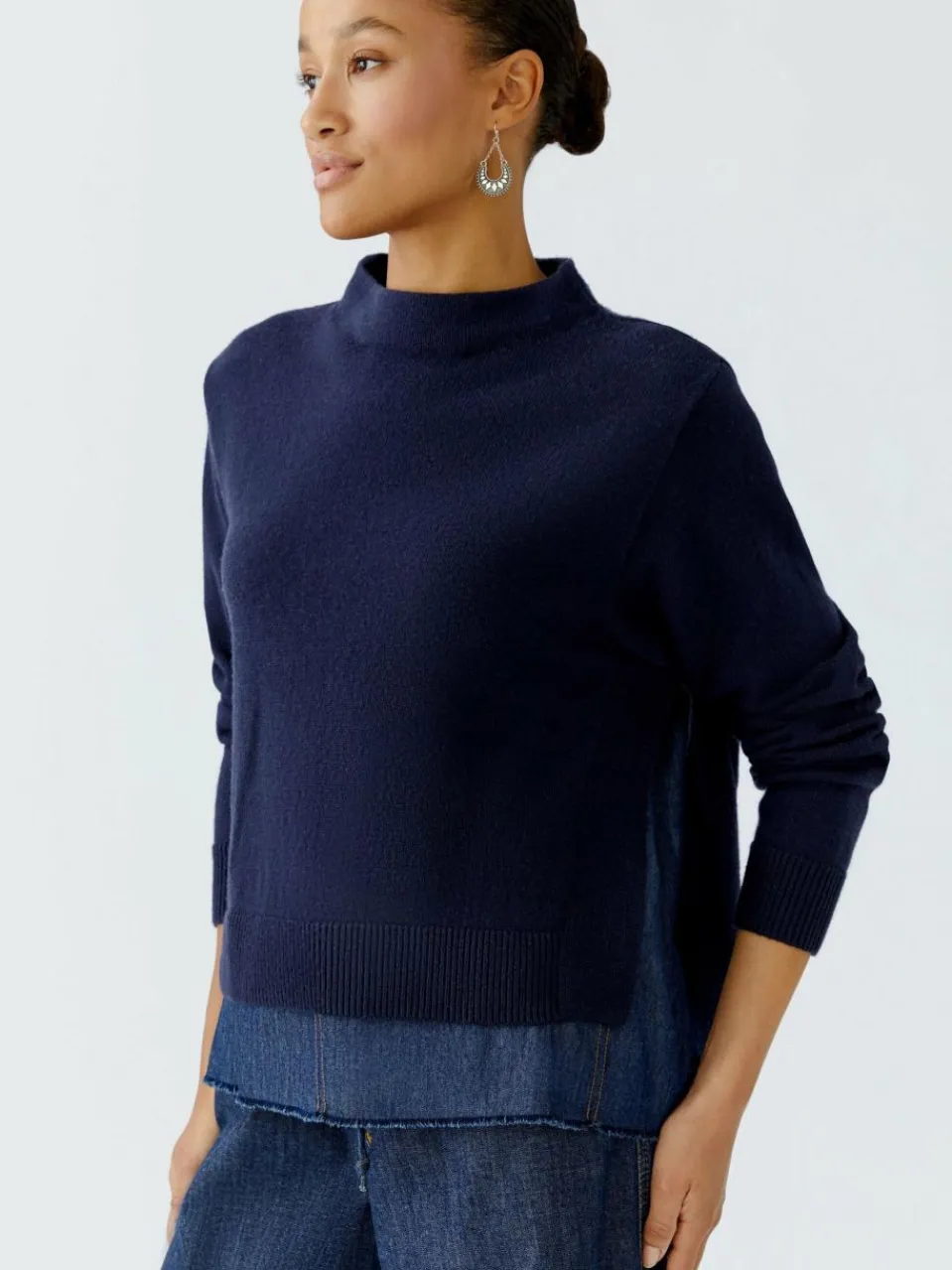 Damen Oui Pullover & Strickjacken>Damen Pullover
