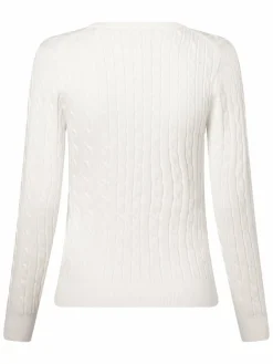 Gant Pullover & Strickjacken<Damen Pullover ecru uni