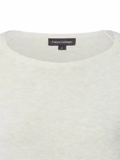 Franco Callegari Pullover & Strickjacken<Damen Pullover hellgrau meliert