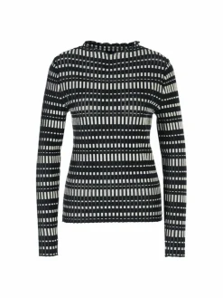 Marc Cain Pullover & Strickjacken<Damen Pullover blau gemustert