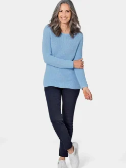 Damen Goldner Pullover & Strickjacken><noscript><img width=