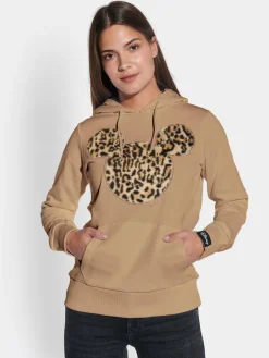 Course Sweatshirts & Sweatjacken<Damen Pullover - Mickey Mouse beige meliert