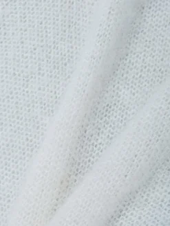 MAERZ Pullover & Strickjacken<Damen Pullover mit Alpaka-Anteil ecru uni