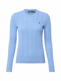 Polo Ralph Lauren Pullover & Strickjacken<Damen Pullover mit Cashmere-Anteil marine uni